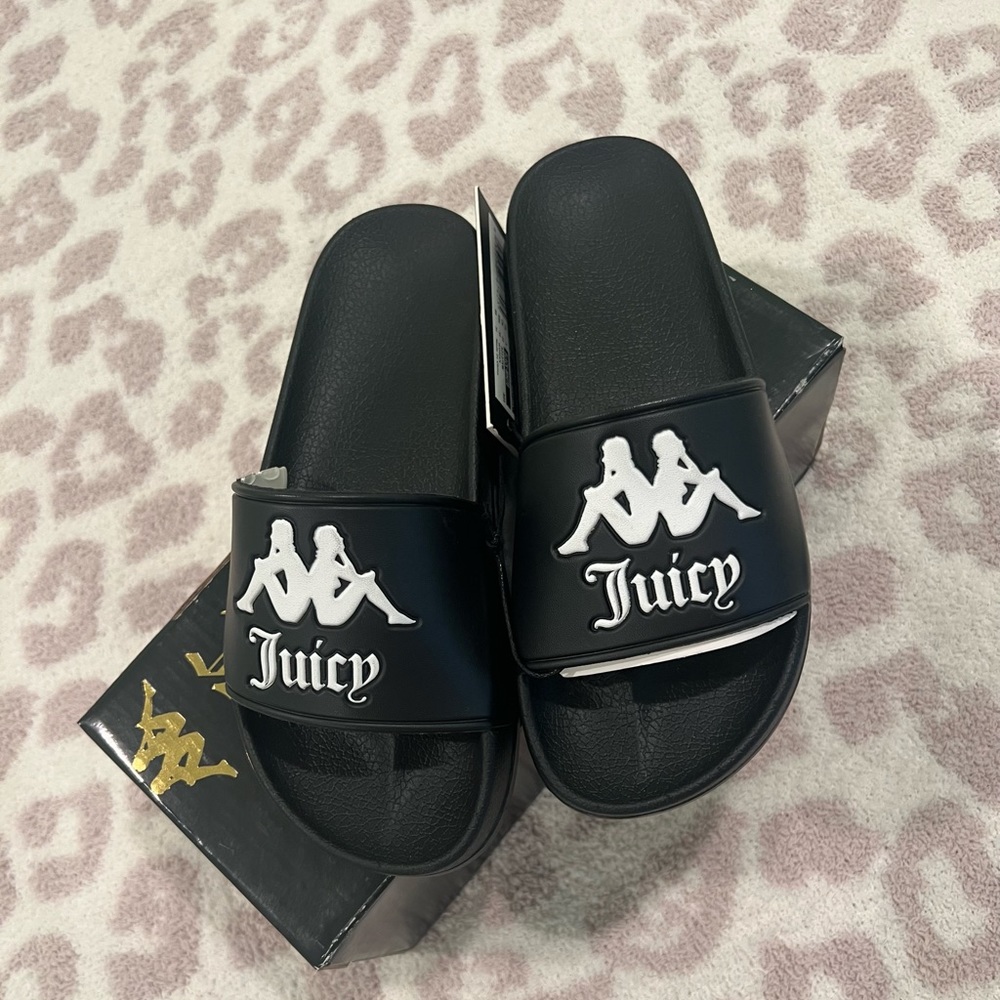 Juicy couture/kappa limited edition slides